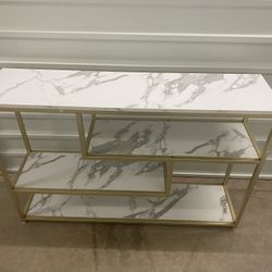 Marble Shelf or Tv Stand.