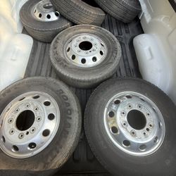 Dodge Ram 3500 OEM Rims And Used Tires