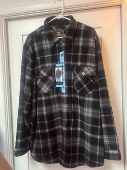 Men’s long sleeve fleece shirt (3X)