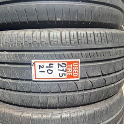 USED TIRE 275-40-21