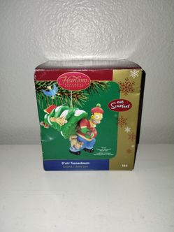 The Simpson's Homer Simpson D'Oh Tannenbaum Christmas Ornament with Sound