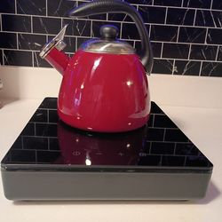 Portable hot top single glass top burner works great