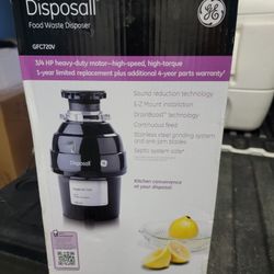 GE Food Waste Disposall 3/4 Horse Power Heavy Duty
