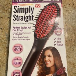 Straightening Hair Brush