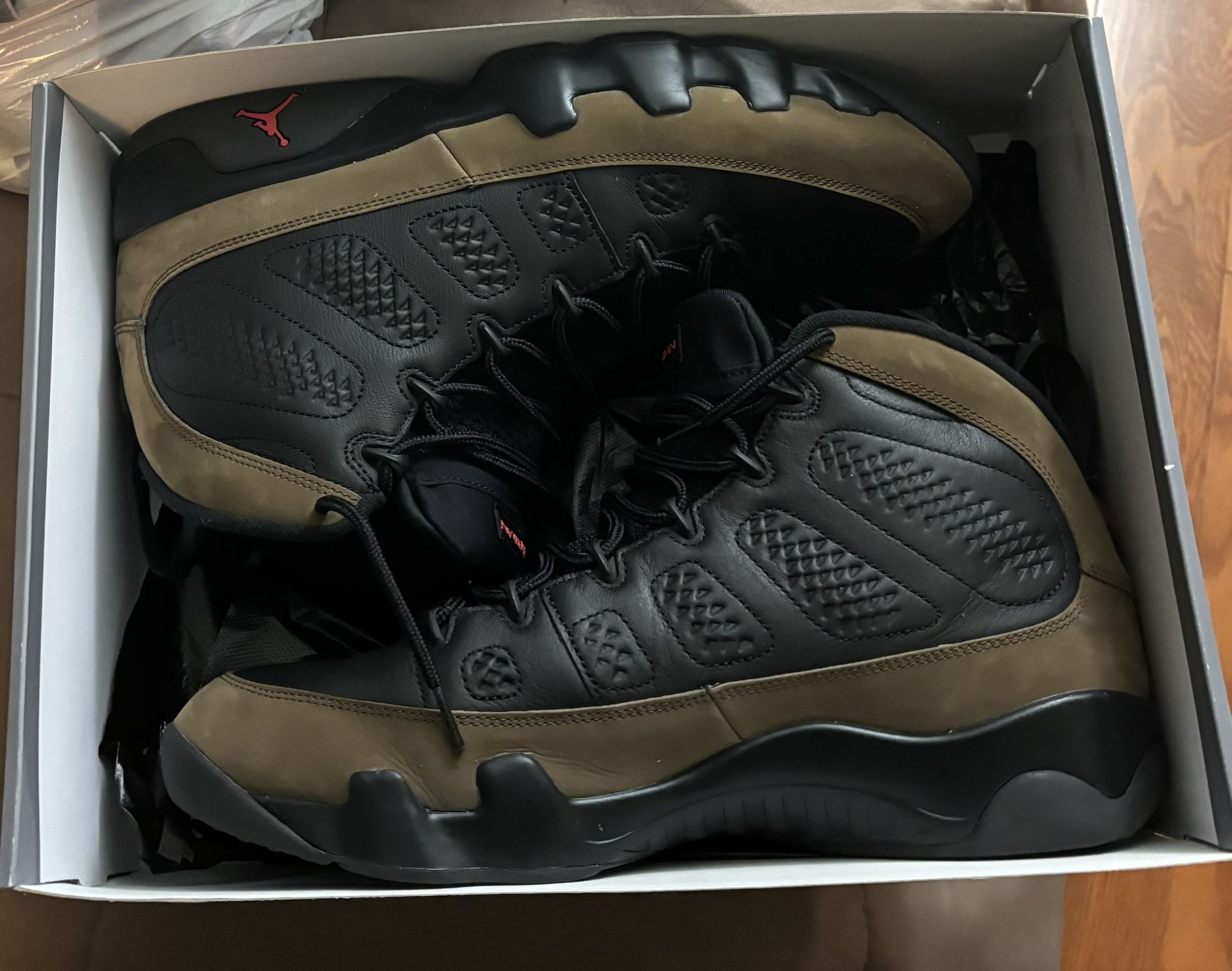 Air Jordan Olive 9s