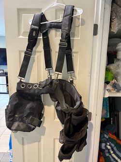 Framers tool belt with suspenders