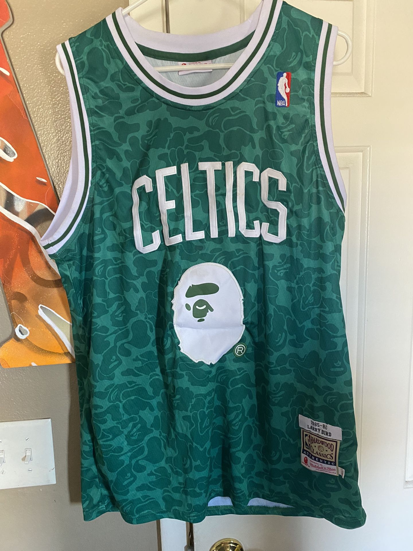 Bape Celtics Jersey Size Large