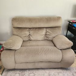 Brassville Oversized Electric Recliner