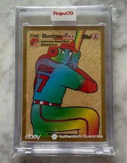 2021 Topps Project 70 Shotime - Shohei Ohtani #547 Ohtanimax 🔥