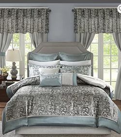 King Size 24-piece Comforter Set, $60