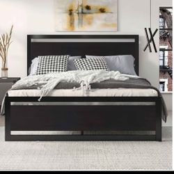 Full Size Metal Platform Bed Frame
