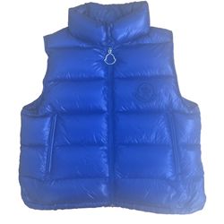 Moncler Puffer Jacket – Blue Sleeves, Authentic, Great Condition