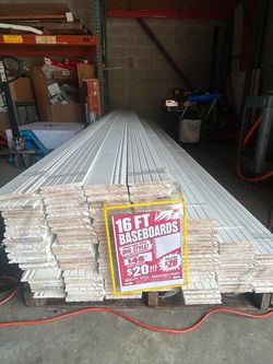 16ft Baseboards - $20 a Board