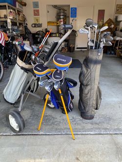 GOLF CLUBS Mens Womenās Kids Clubs - Balls - Bags - Tees