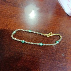 Evil eye Bracelet Gold plated