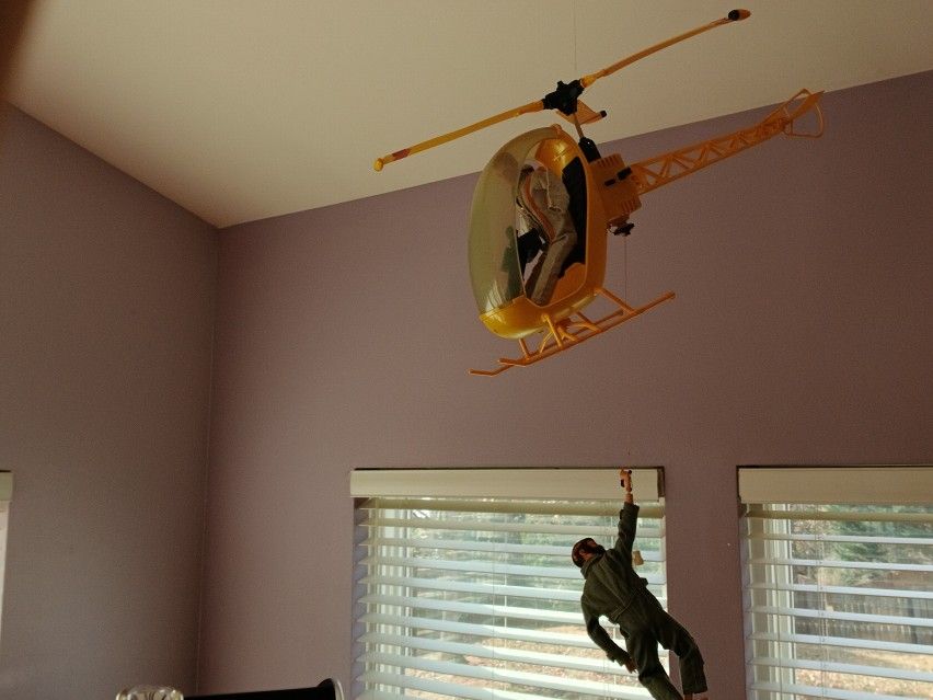 Vintage Gi Jo Helicopter