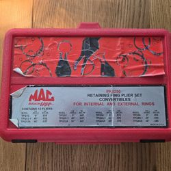 MAC TOOLS Retaining Ring Plier Set (PK1250)