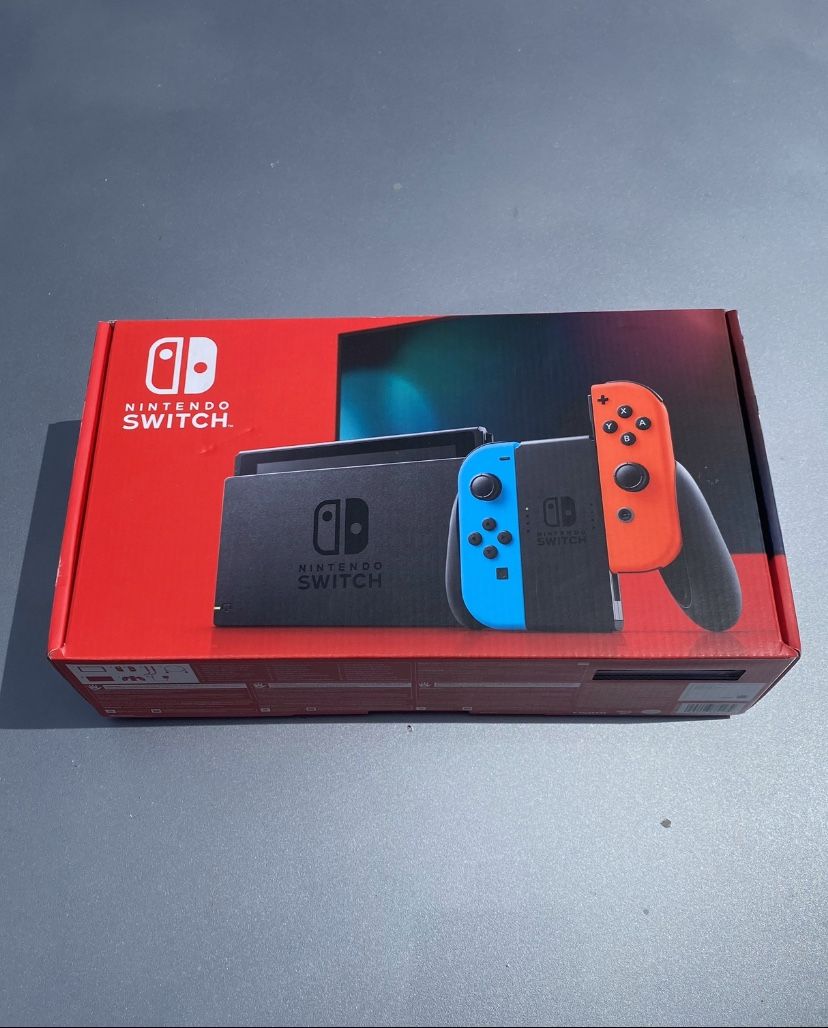 Nintendo Switch with 128GB memory Card