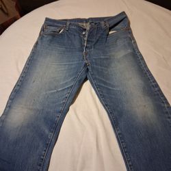 Levi 501 Jeans (35 W 36 L)