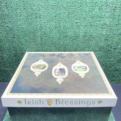 The Bradford Editions Irish Blessings Porcelain Ornament Collection-Set Of 24. 