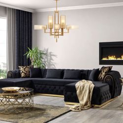 Brand New Double Chaise Sectional