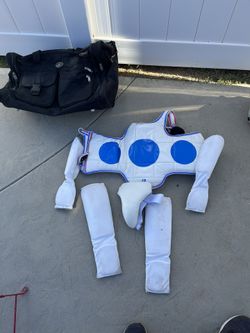 Martial Arts.. Sparring. Chest, Arm Legs Padding