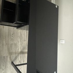 Modern Black Class Desk 