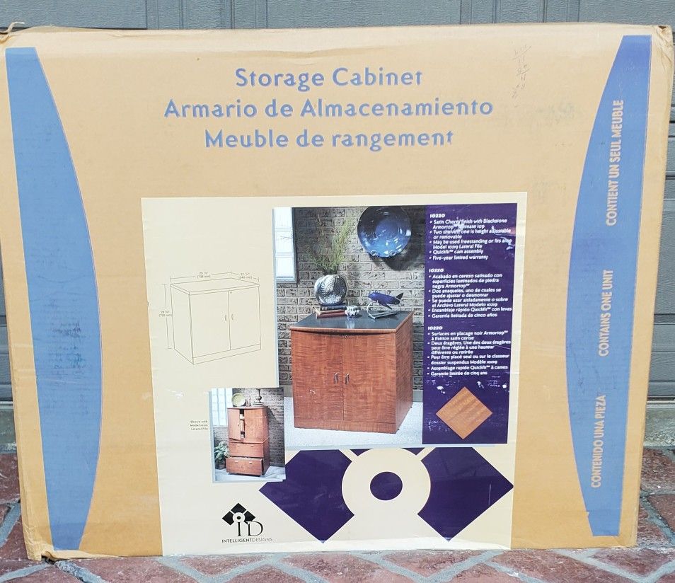 NEW IN BOX  -  Storage Cabinet $65