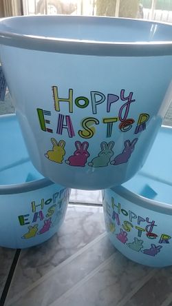 3 Easter buckets