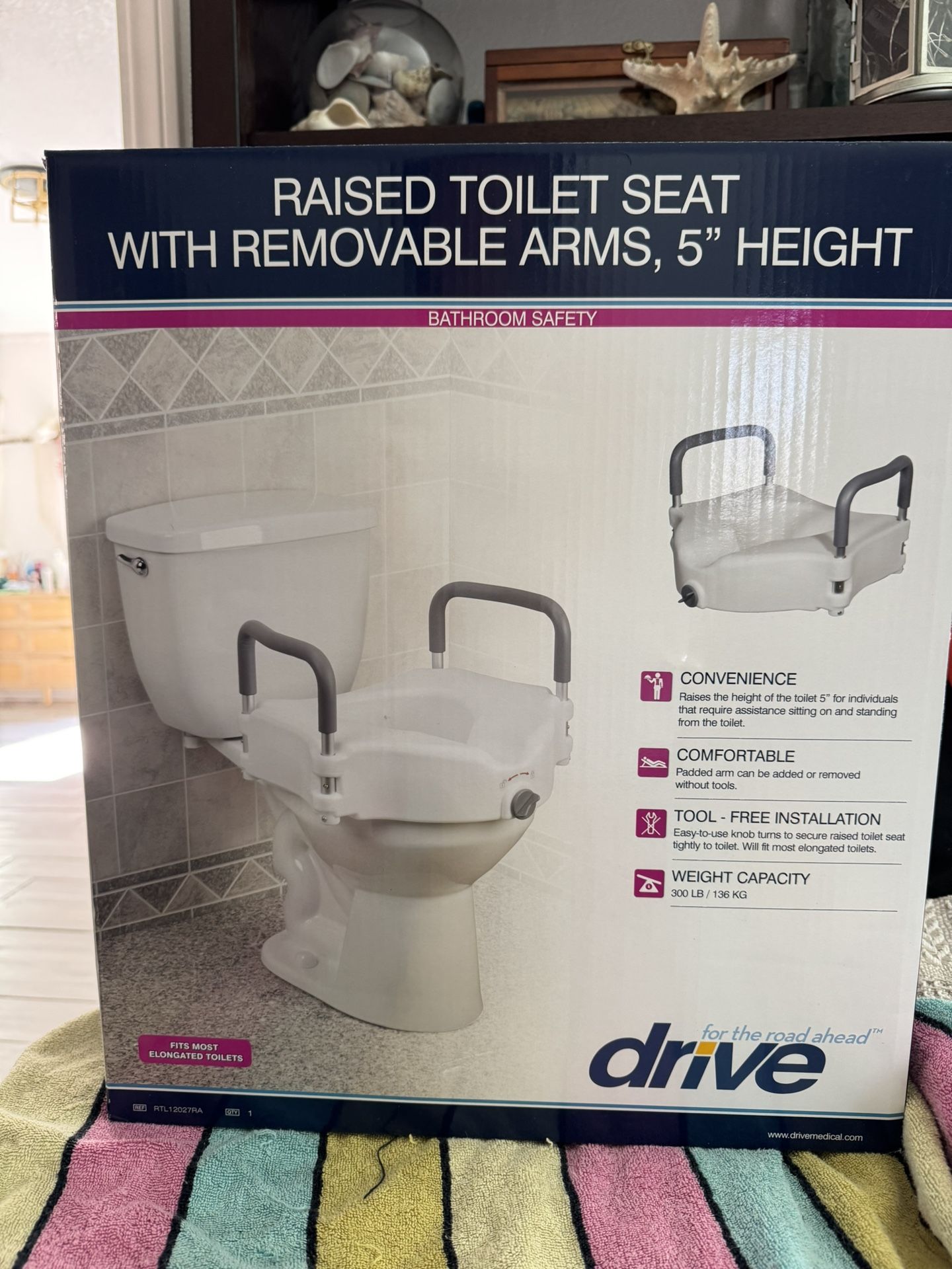 Raised Toilet Seat