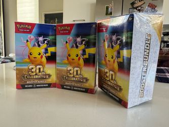 Pokemon 30th Celebration Booster Bundle (Set of 3)