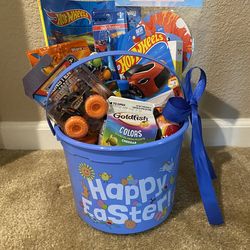 Hot Wheels Easter basket
