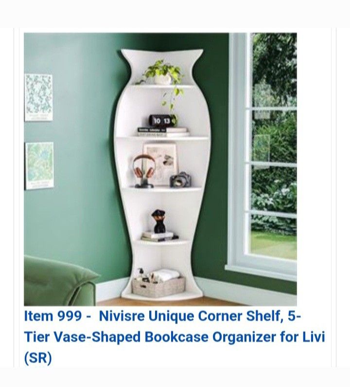 CORNER SHELF / BOOKCASE