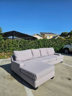 Great Gray Sectional Sofa 💥 Free Delivery 💥