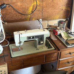 Kenmore Sewing Machine + Table