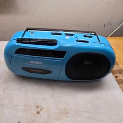 Vintage Jensen CASSETTE Player -  AM/FM Radio Power Cord Tested Works PERFECTLY