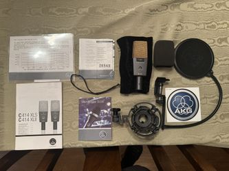 AKG C414 XL II Multi Pattern Condenser Microphone