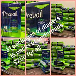 Diapers And Underpads 