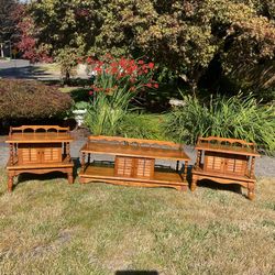 Coffee Table And Two End Tables