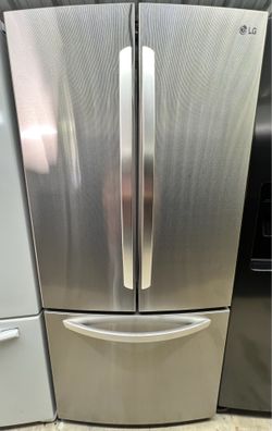 33” LG Stainless Steel French Door Refrigerator