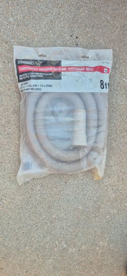 Everbilt 8 ft Corrugated Washing Machine Discharge Hose
