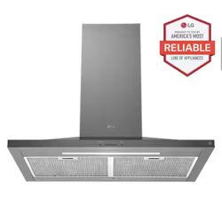LG STUDIO 30 in. SMART Wall Mount Range Hood in Stainless Steel with Light Stainless Steel