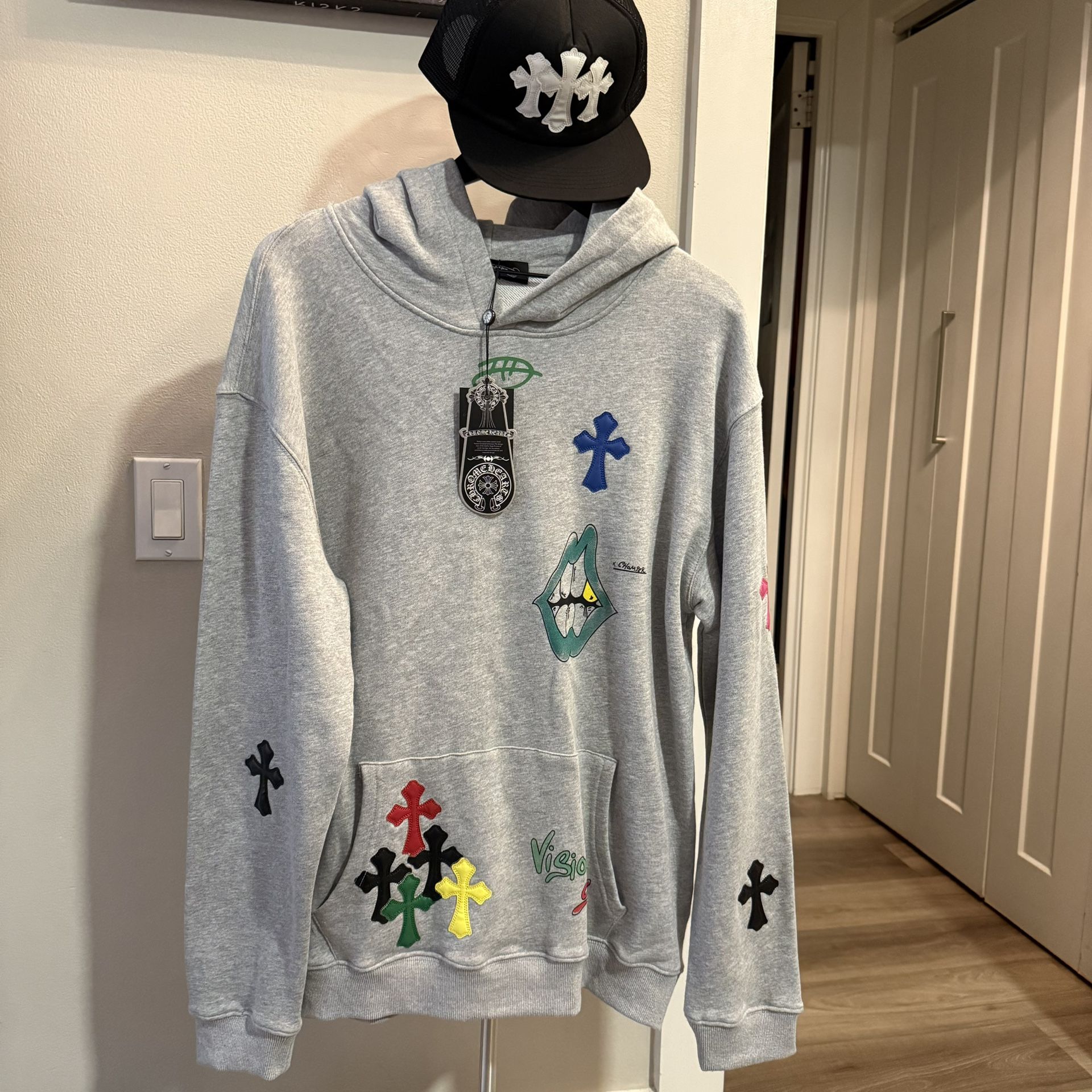 Chrome Hoodie size L/XL