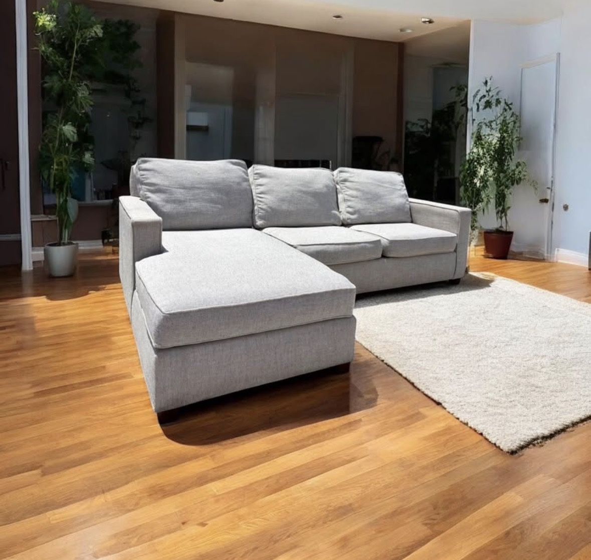 West Elm Sectional Couch🛻 Delivery Available🛻