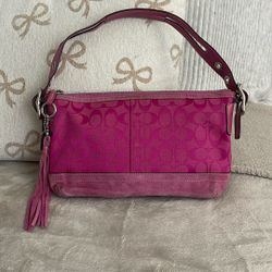 Vintage Coach Bag Pink 