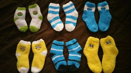 Boys Fuzzy Socks