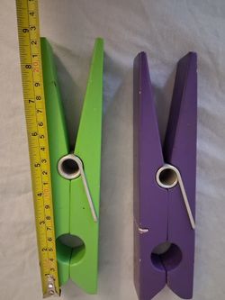 Large Clothes Pin Clips