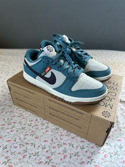 Nike Dunk Low Toasty Rift Blue Size 7.5W, 6M Used with Box