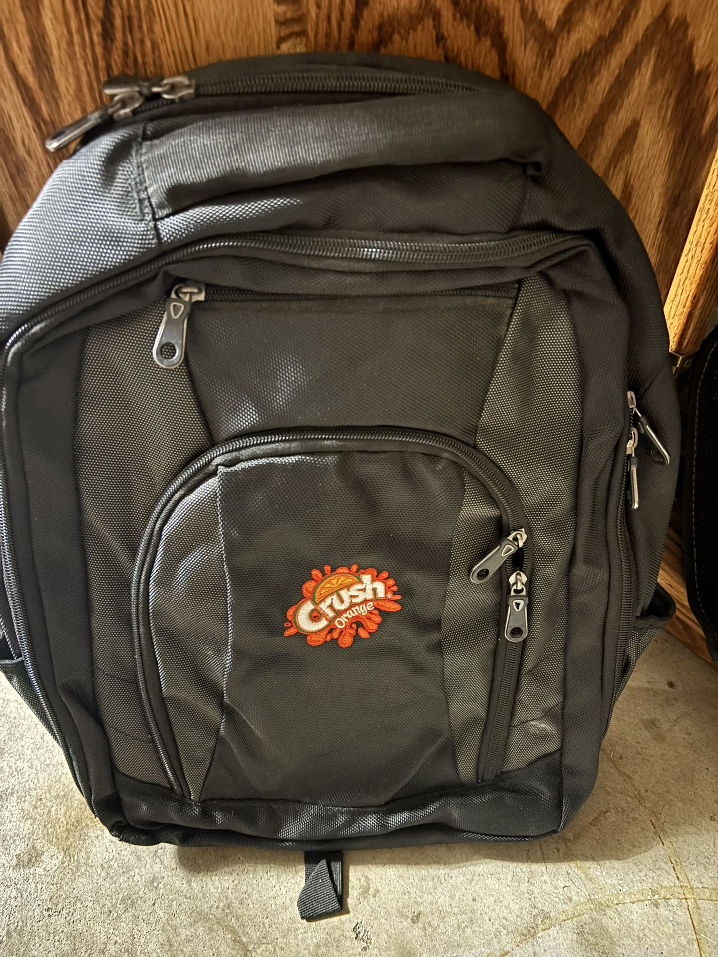 Orange Crush Logo’d Backpack