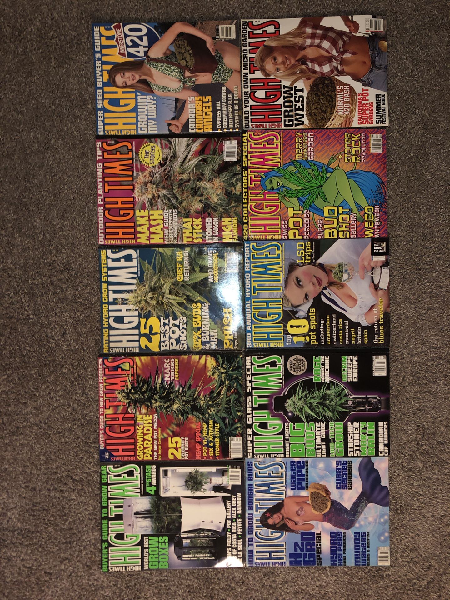 High Times Magazines